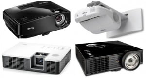 Business projectors are used for all types of presentations,