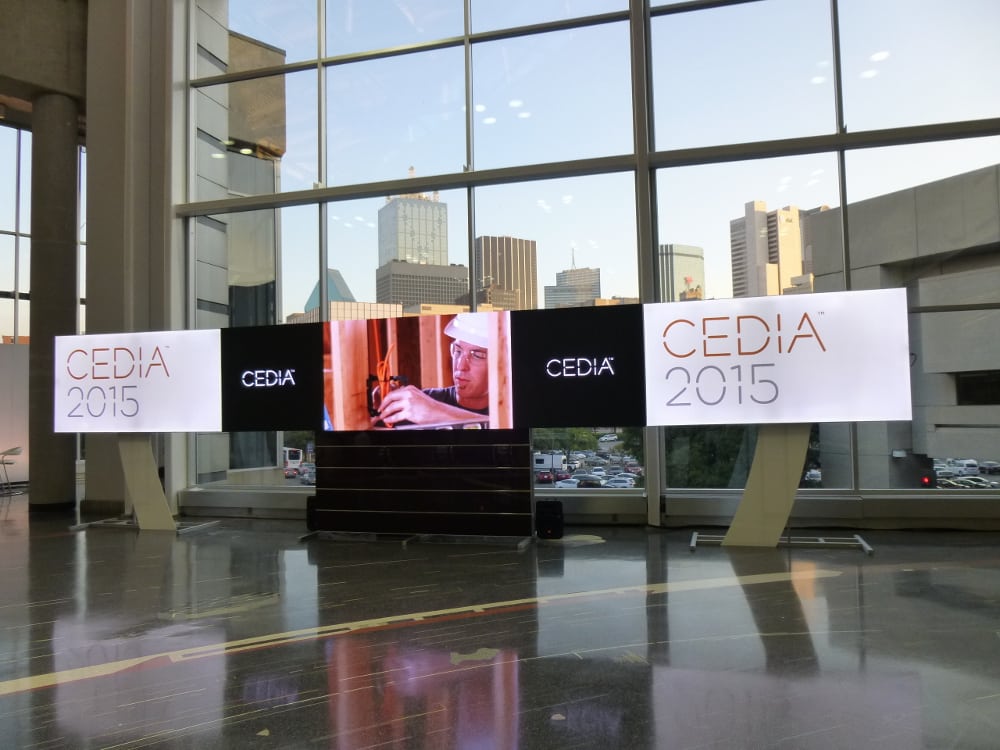 CEDIA Expo 2015 – Day 2:  Projectors, Screens, AV Receivers…