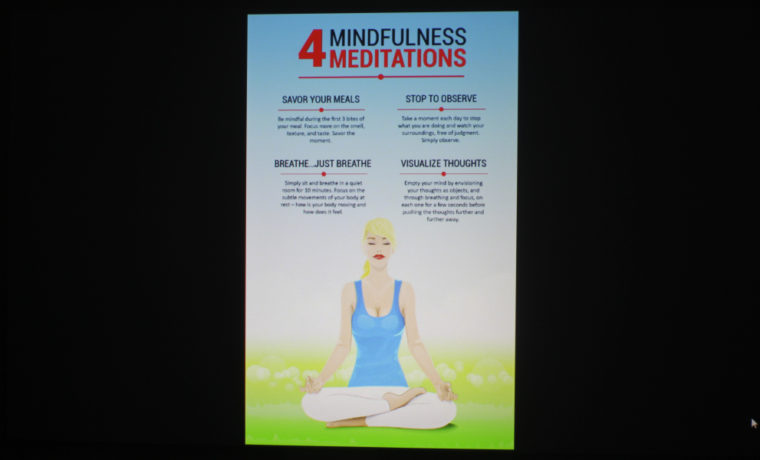 NEC NP-PA653UL Presentation 4 Mindfulness Meditations