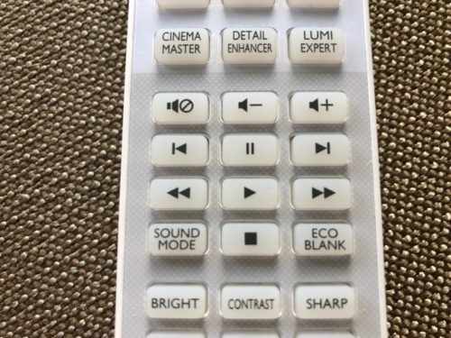 remote close up