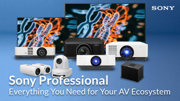 Sony Professional AV lineup