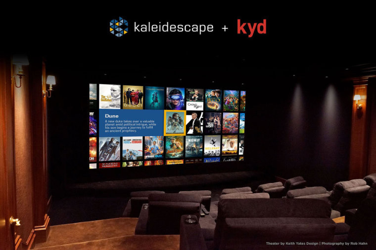 Kaleidescape partners with kyd