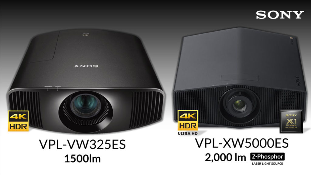 Not only do they look different, but the new XW Series projectors are also brighter, smarter, and more compact than the previous Sony SXRD models