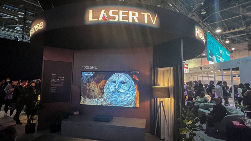 Hisense Booth at CES 2023 - Projector Reviews - Image