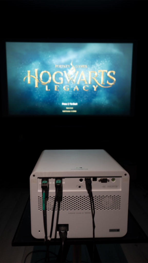 BenQ X3000i is use to display Hogwarts Legacy - Projector Reviews - Image